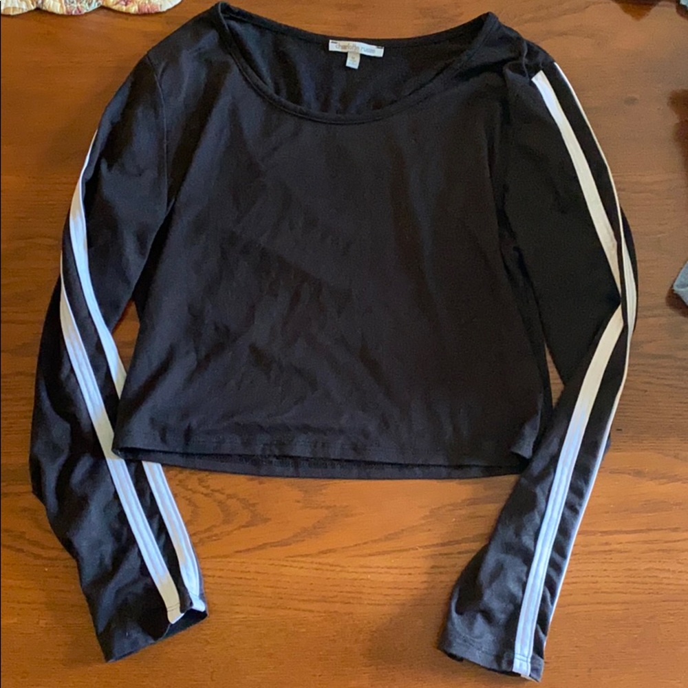 Charlotte Russe crop long sleeve